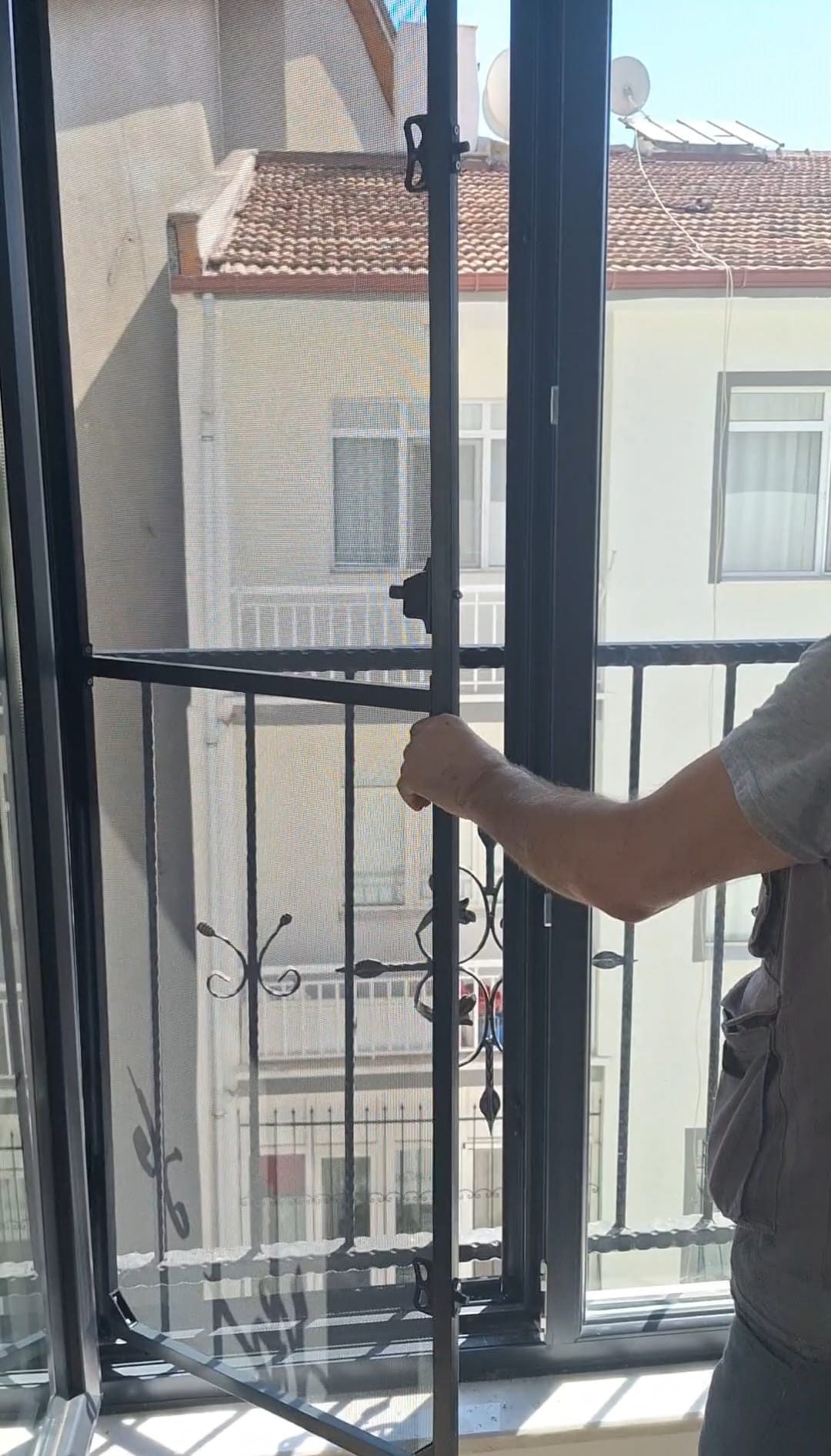 Cam balkon sineklik dayanıklı file